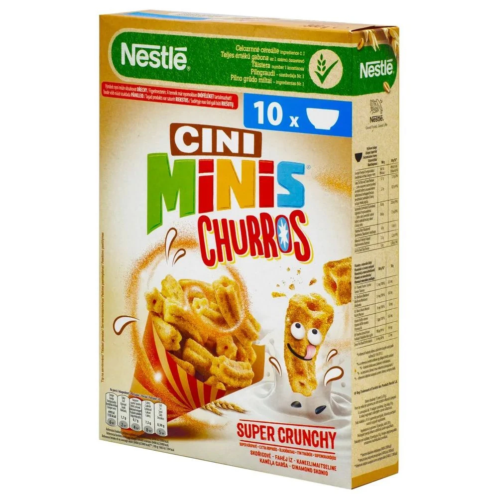 Nestle Cini Minis Churros (Готовый завтрак Нестле Сини Минис Чирос) 360гр (6)