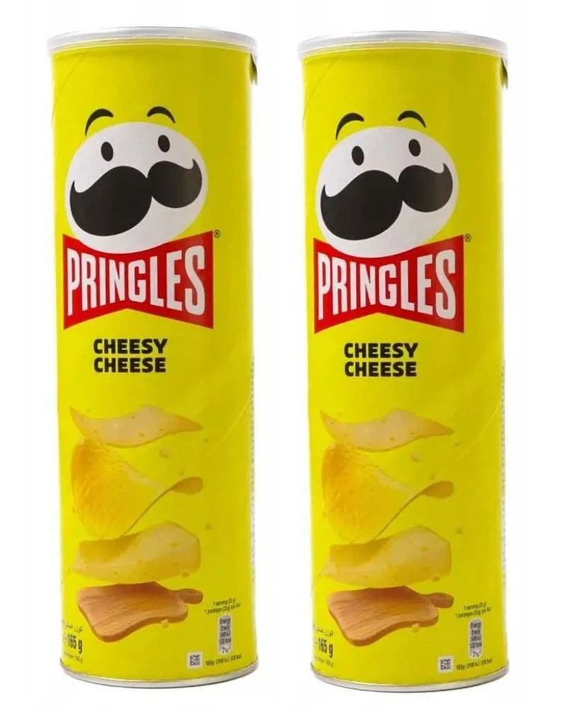 Pringles Cheesy Cheese (Чипсы Принглс Сырный Сыр) 42г (12)