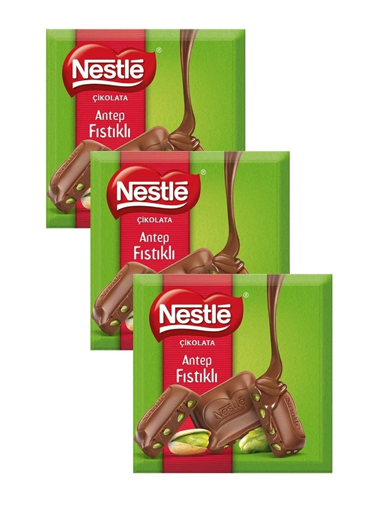 Nestle (Молочный шоколад c Фисташками) 60г (6)*24 — фото 1
