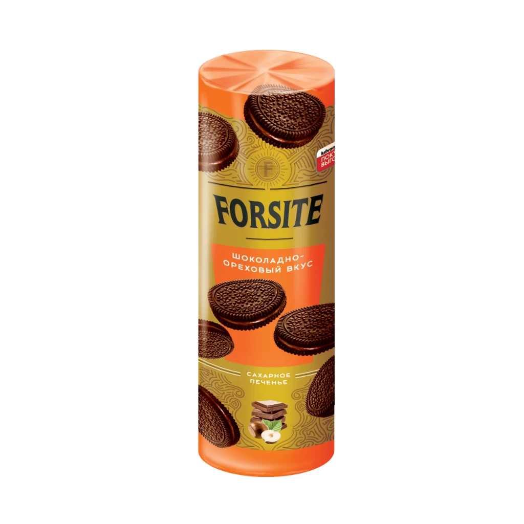 Печ.сах.FORSITE Сэндвич с шок.орех.вк.220гр.1/20шт — фото 1