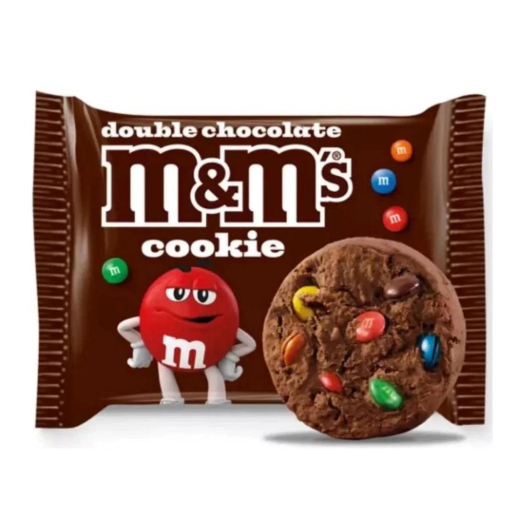 Печенье M&M Double chocolate Cookie, 20 шт по 50 г — фото 1