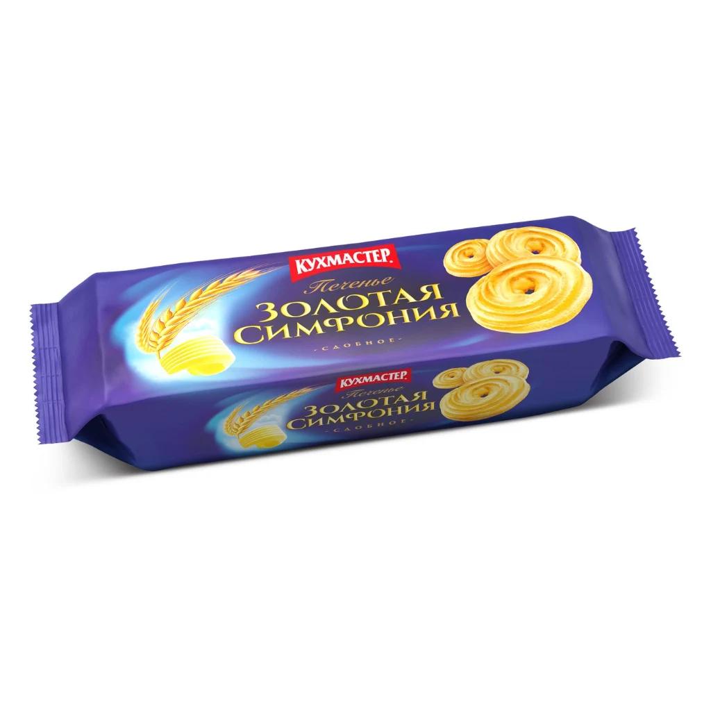 Печенье Кухмастер Золотая Симфония, 18 шт по 150 г — фото 1