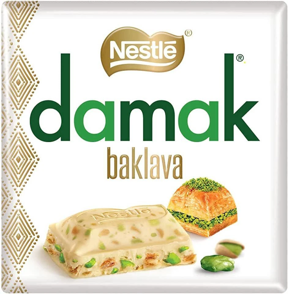 Nestle Damak Baklava (Нестле Дамак Баклава Белый Шоколад) 60г (6)*24 — фото 1