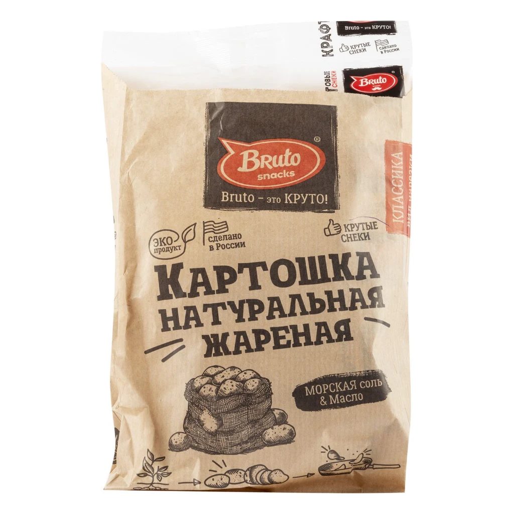 БРУТО Крафт Картошка жареная Ассорти 70-гр 14 шт — фото 1