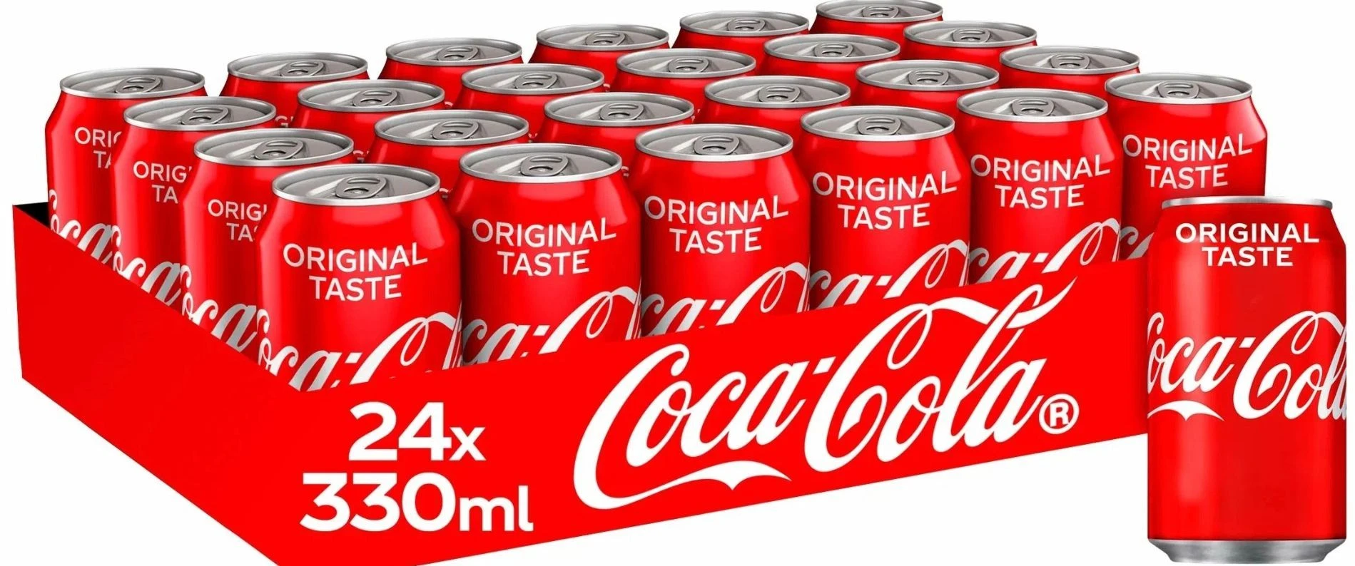 Coca-Cola Original (Кока-Кола Классик толстая банка) 330 мл (24) Дания