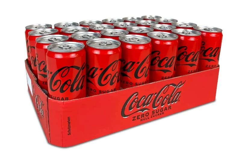 Coca Cola Zero 330мл (Кока Кола Зеро тонкая банка) (24) — фото 1