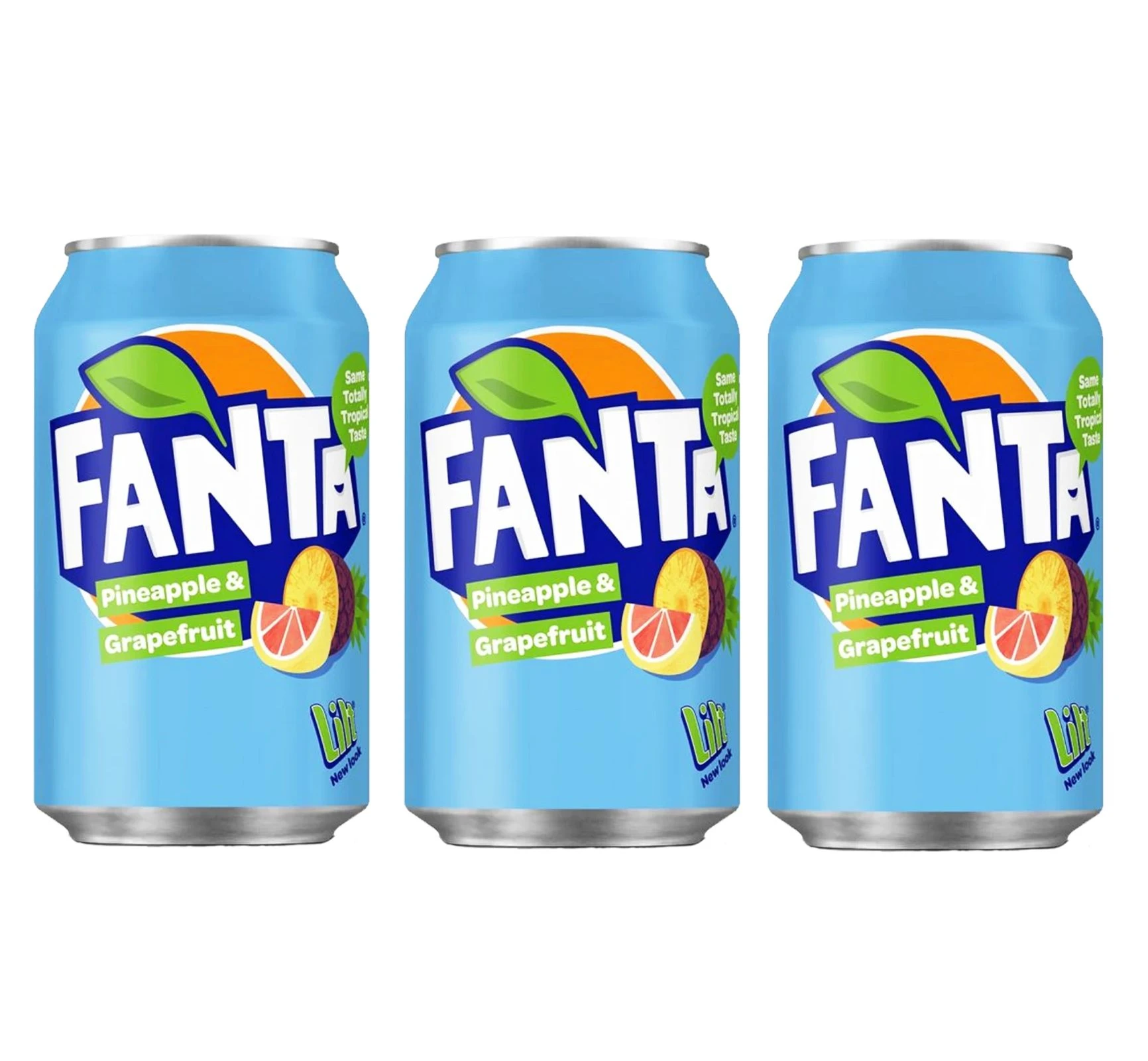 Fanta Pineapple & Grapefruit 330мл (Фанта Ананас и Грейпфрут) (24)