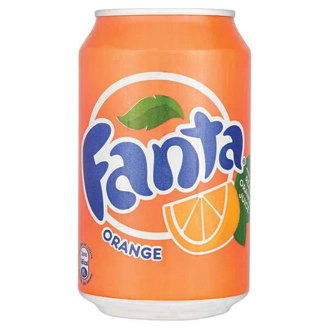 Fanta Orange 330мл (Фанта Апельсин тонкая банка ) (24) — фото 1