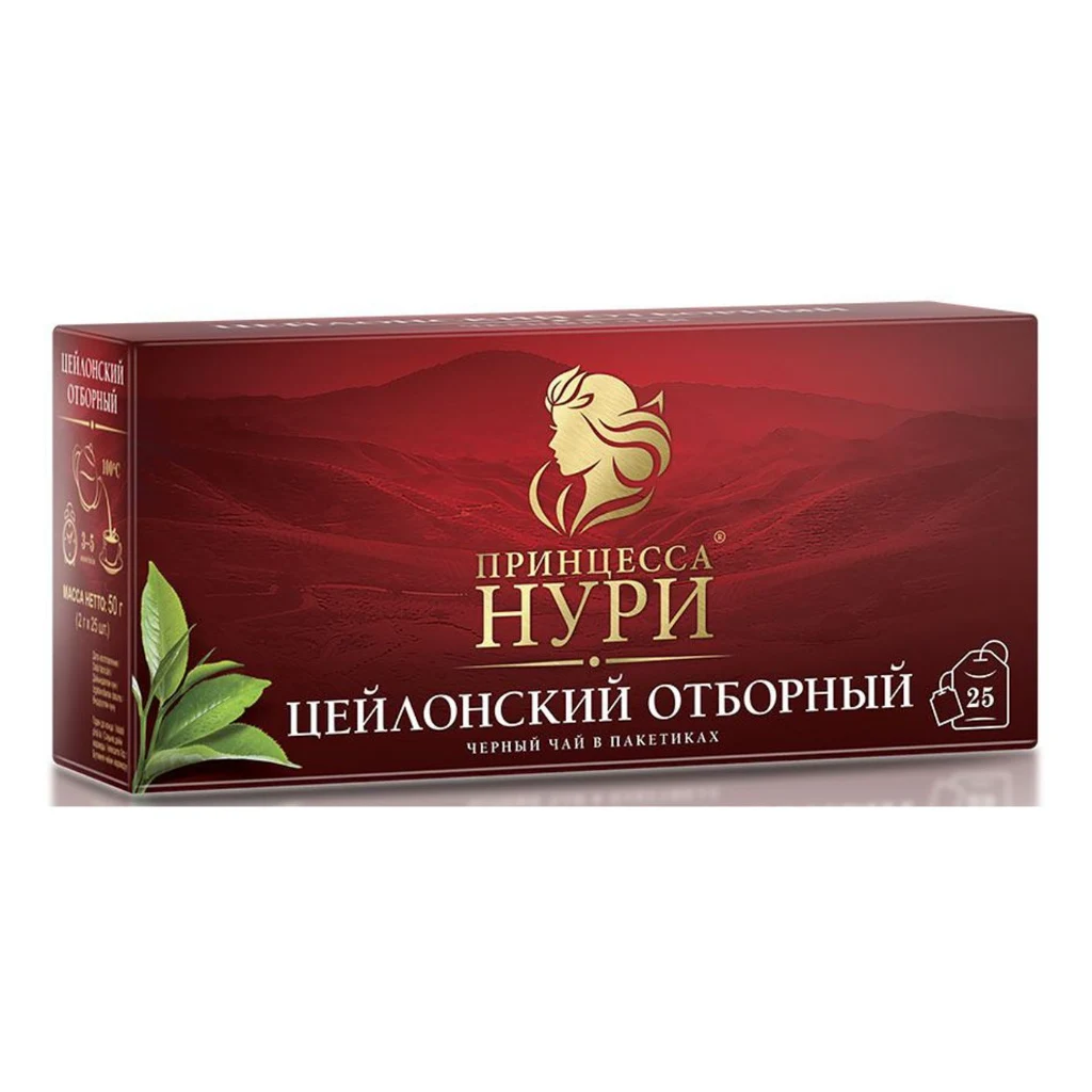 Принцеса Нури Отборный 25 пак 72/шт — фото 1