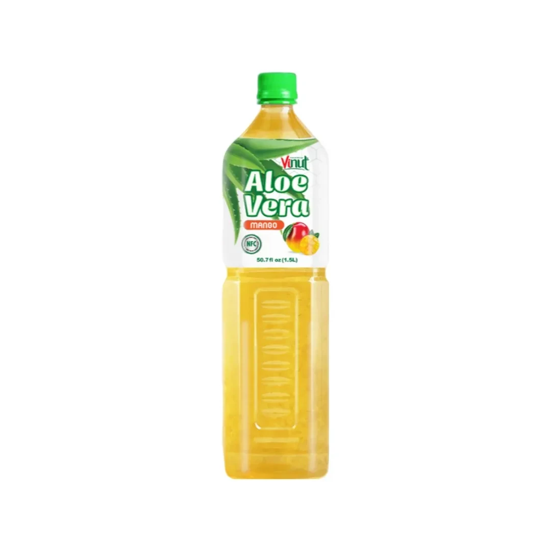 Напиток Vinut Aloe Vera Mango (Манго с мякотью Алоэ Вера) 500мл ПЭТ (24) — фото 1