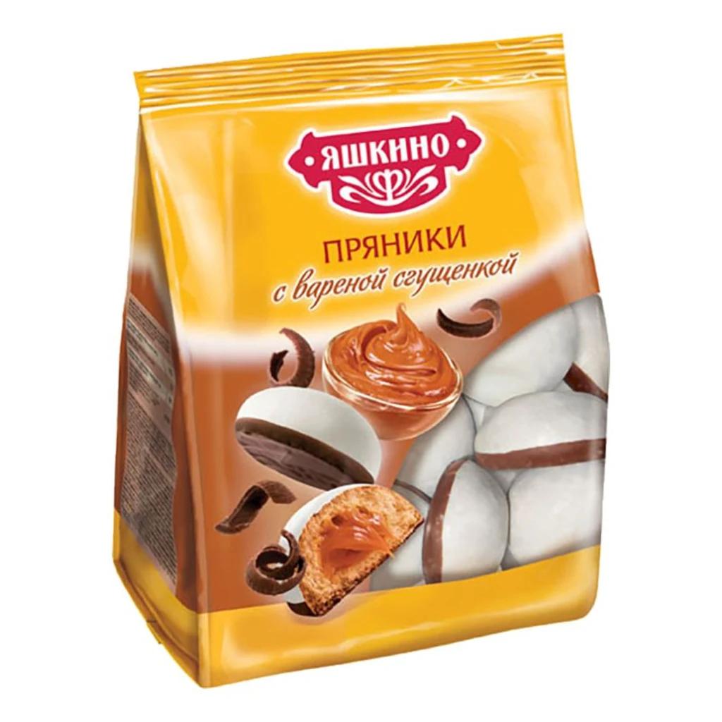 Пряники Яшкино с варёная сгущёнка, 14 шт по 200 г — фото 1