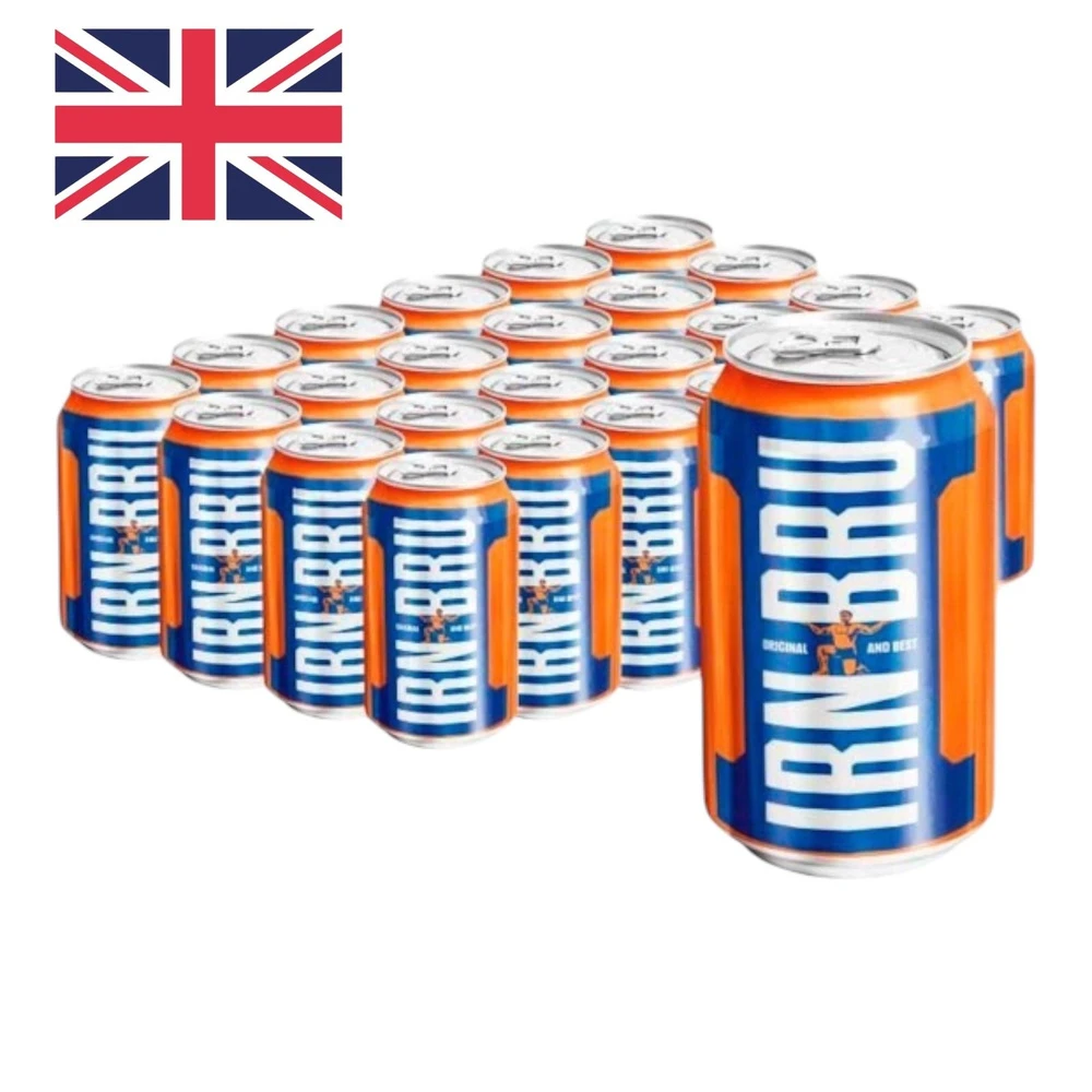 IRN BRU Original (Газ. напиток Айрон Брю Оригинал) 330мл (24) — фото 1