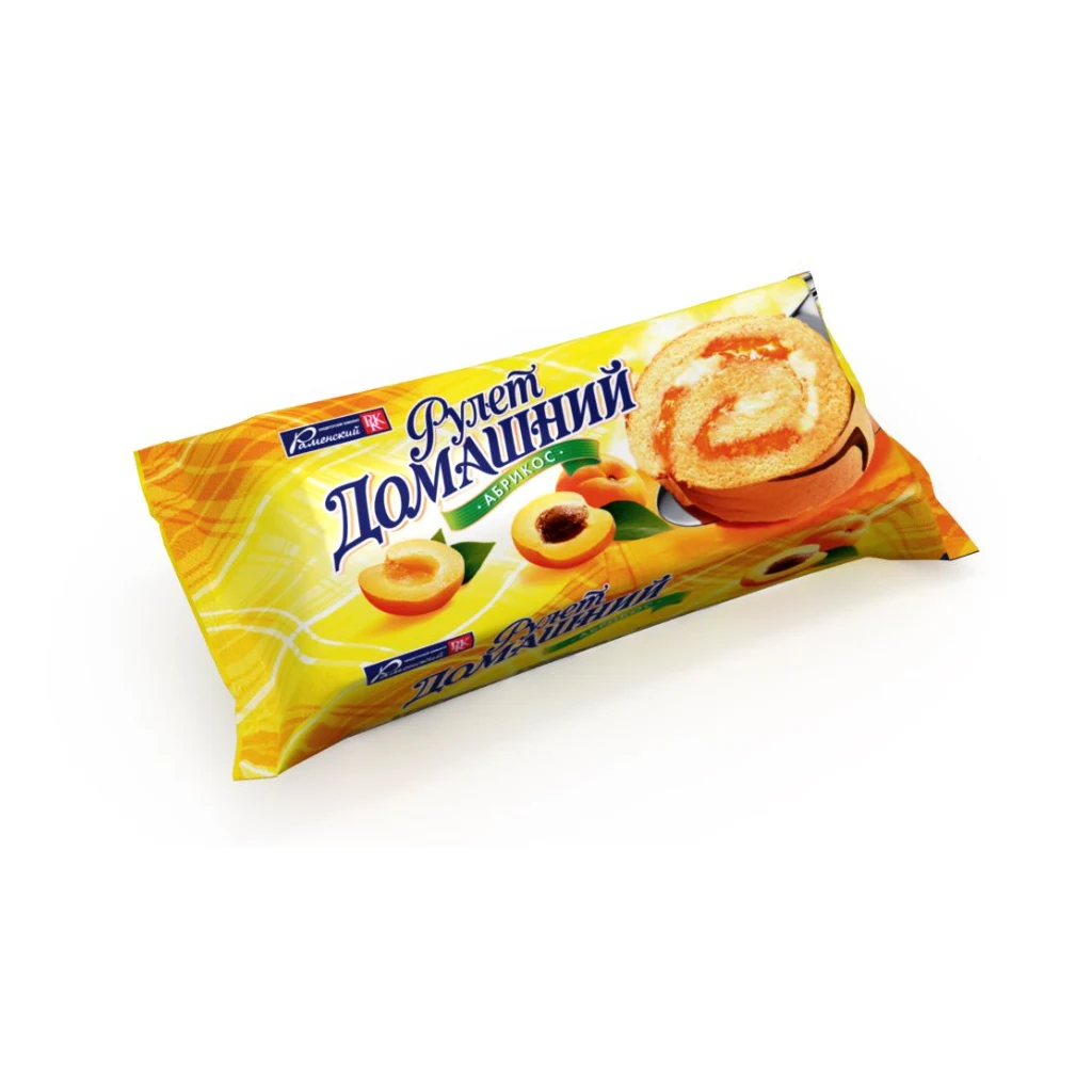 Рулет Домашний со сгущенкой 150гр.1/15-шт (Ковис) — фото 1