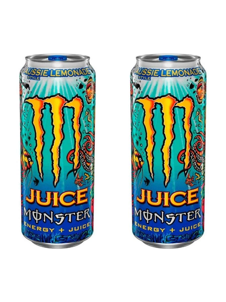 Энерг. напиток Monster Aussie Lemonade (Монстр Австралийский Лимонад) 500мл — фото 1