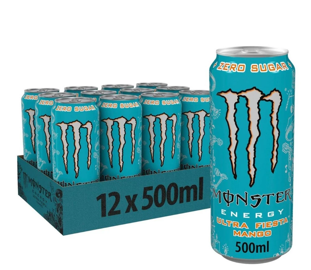 Энерг. напиток Monster Ultra Fiesta Mango (Монстр Ультра Фиеста Манго) 500мл — фото 1