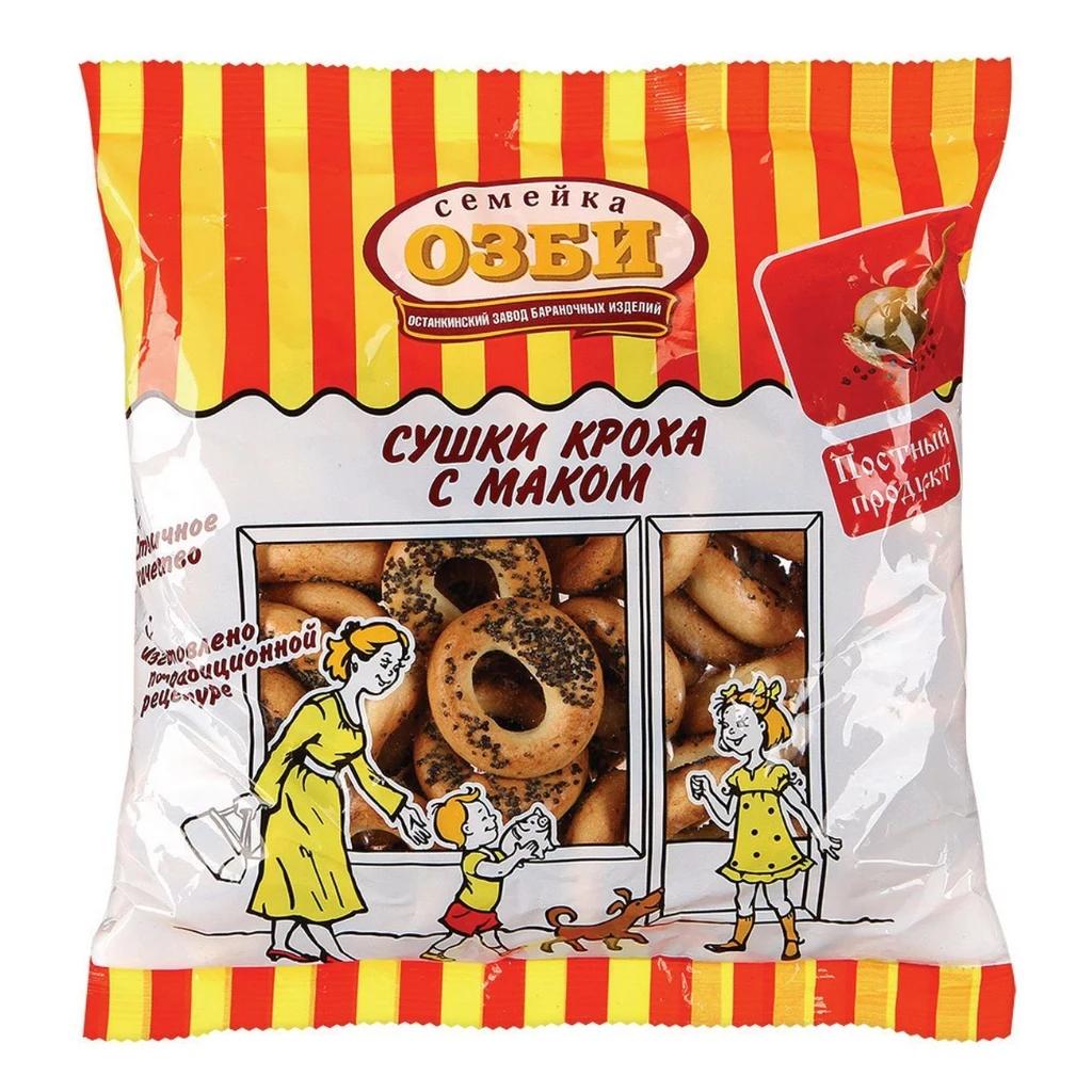 Сушки Кроха с маком (Семейка ОЗБИ) 3,3 кг — фото 1