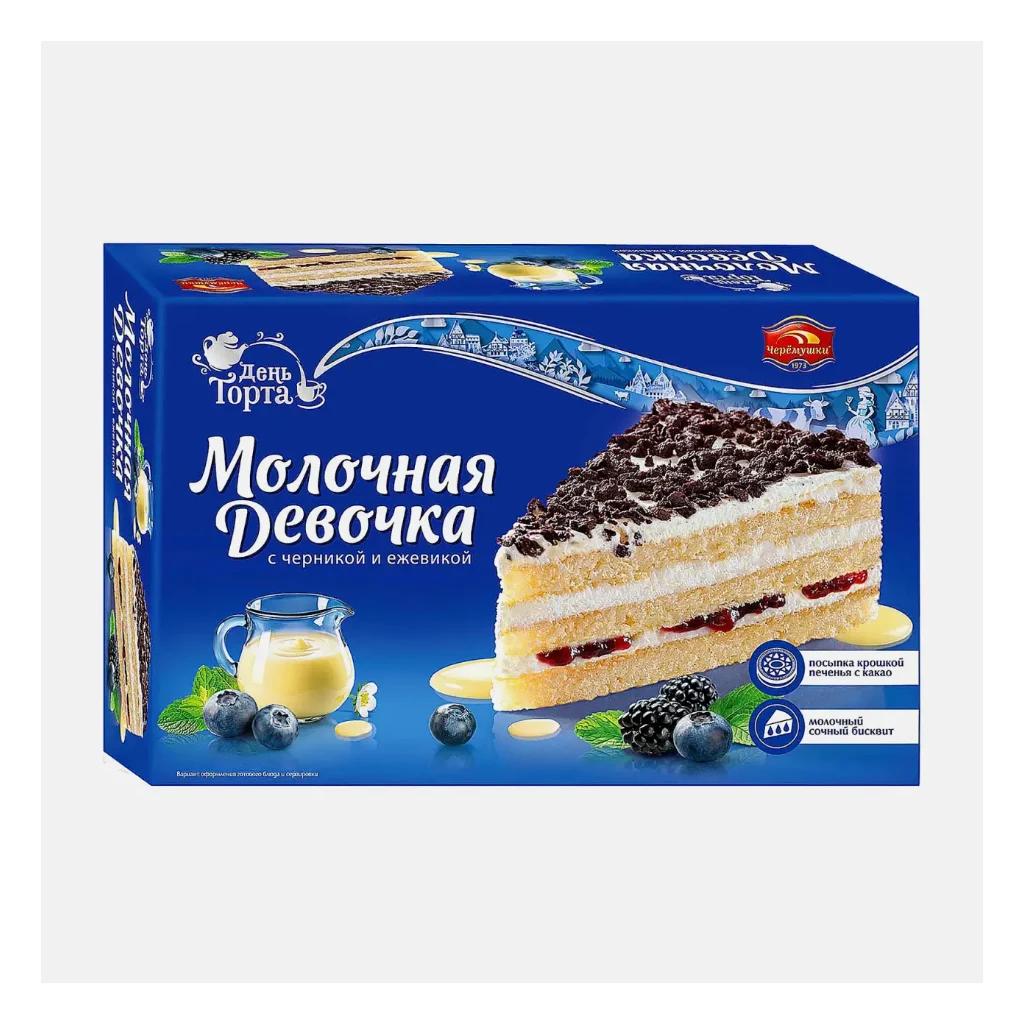 Торт Молочная девочка (Черёмушки), 6 шт по 400 г — фото 1