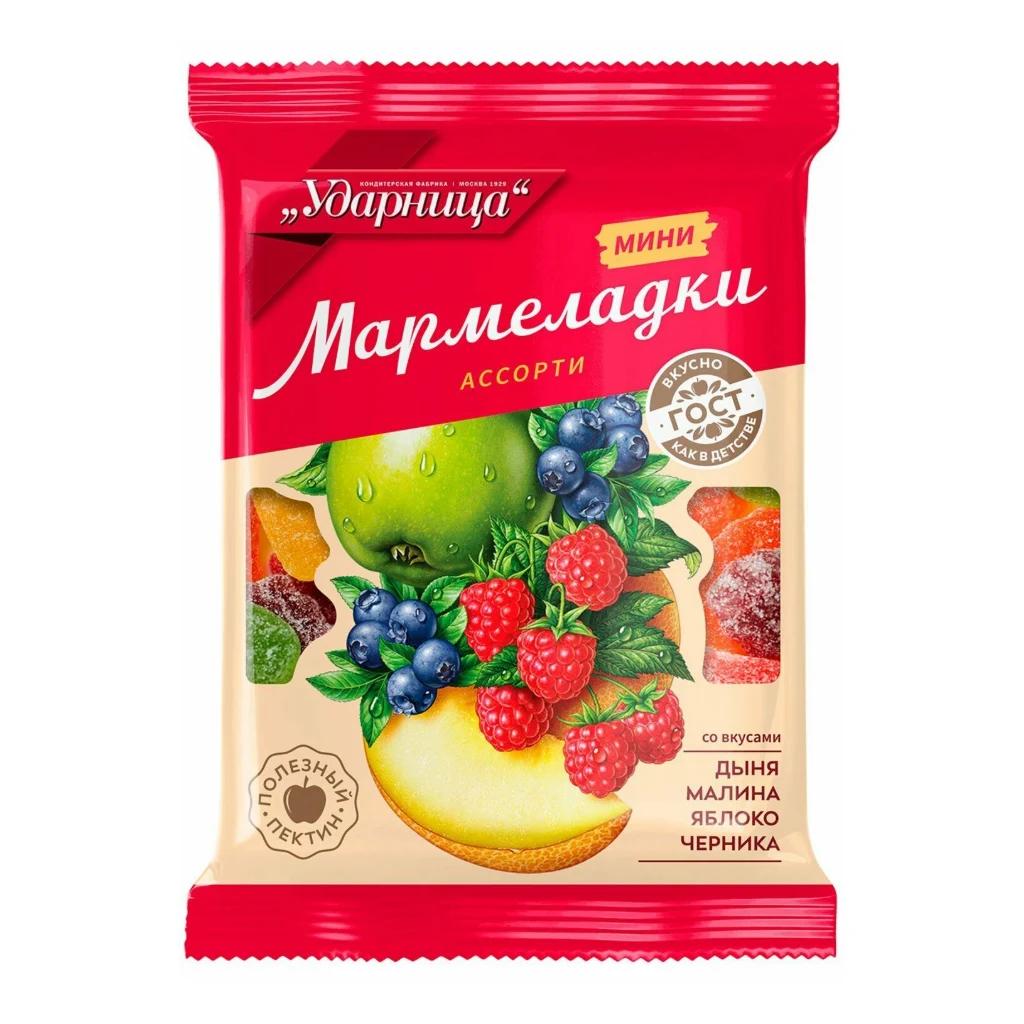 Ударница Мармеладки ассорти Дольки Микс, 12 шт по 275 г — фото 1