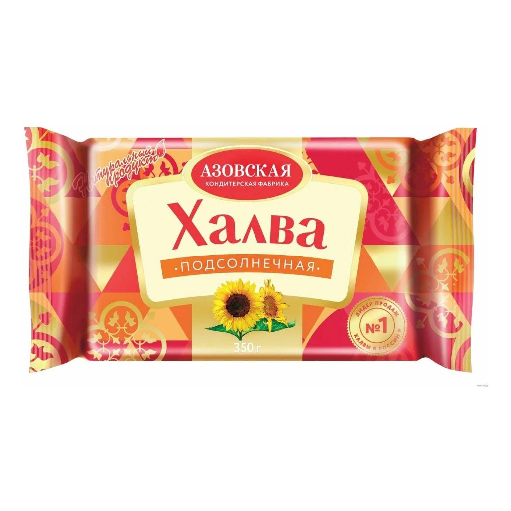Халва(фасованный) подсолнечная (Азов), 16 шт по 350 г — фото 1