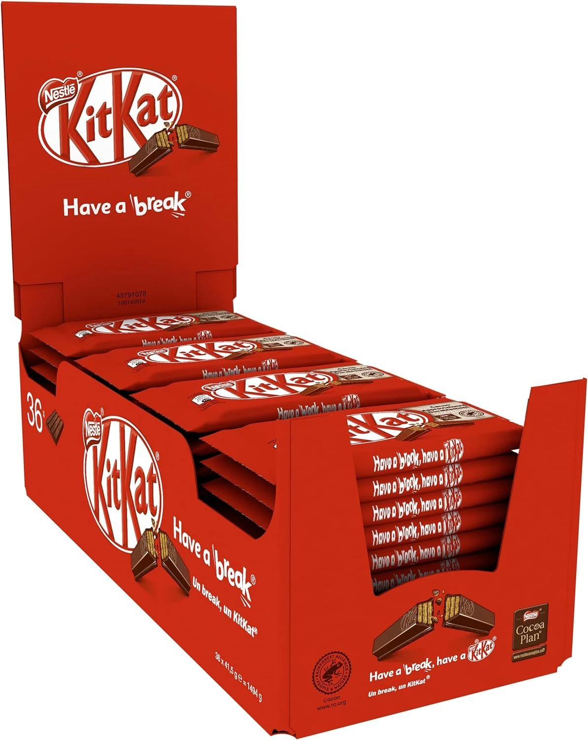 Kit Kat 4 Fingers 41,5гр (24) — фото 1