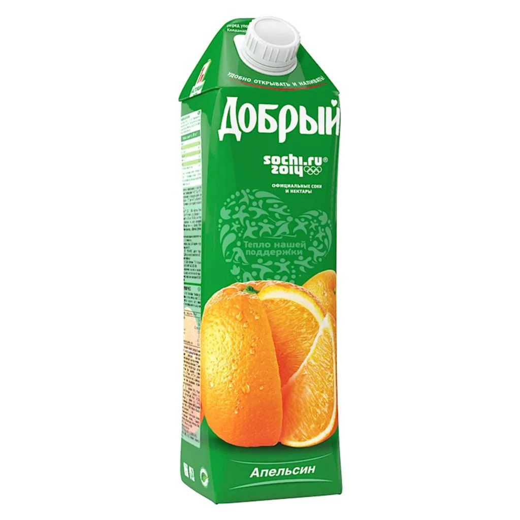 Сок "Добрый" Апельсин 1 Л