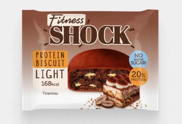 Бисквит FitnesSHOCK "Итальянский десерт" 40г (10)*6