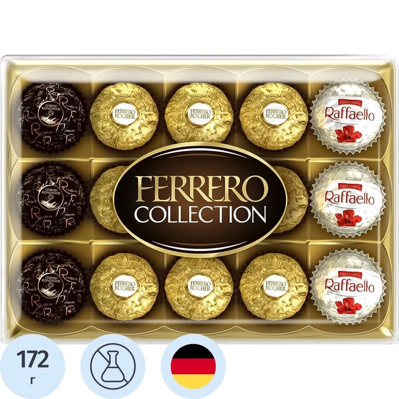 Ferrero Collection (Шок.конфеты Ферреро Коллекция) 172г — фото 1