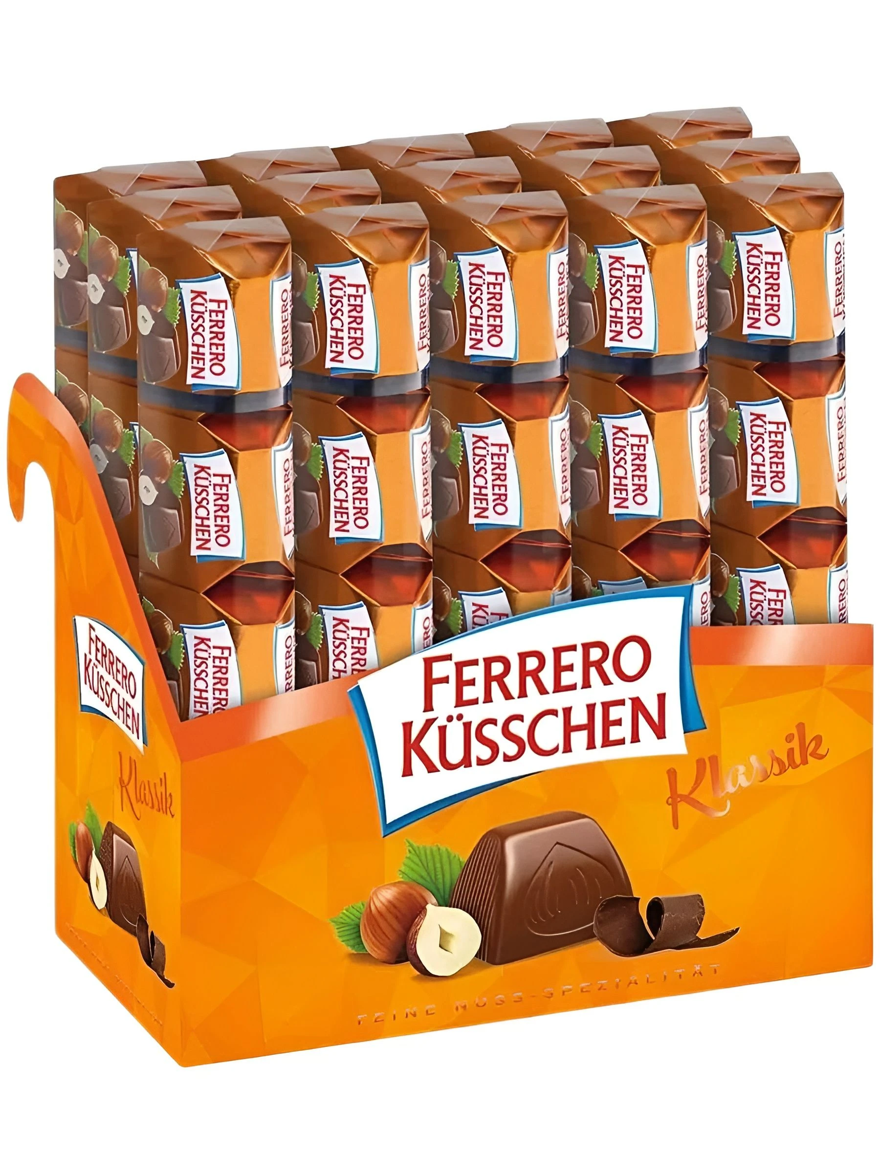 Ferrero Kusschen Riegel (Ферреро Батончики с фундуком) 44г — фото 1