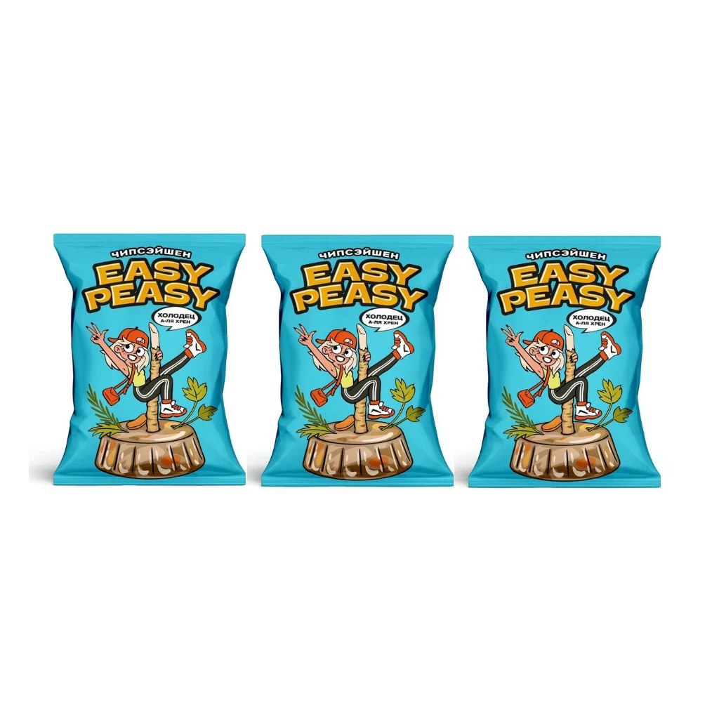 Картофель хрустящий EASY PEASY 70гр.1/12шт (Холодец хрен) — фото 1
