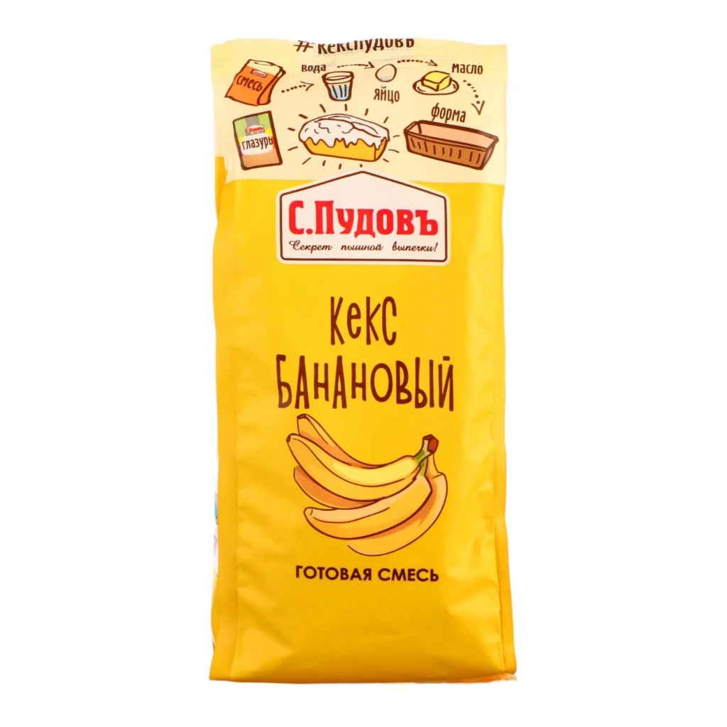 Кекс Банановый 2кг МОСВКУС — фото 1