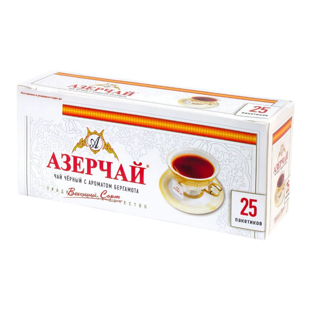 Азерчай Бергамот (Flavoured)(Догма Чай) 225-гр.1/20-шт (Азербайджан) — фото 1