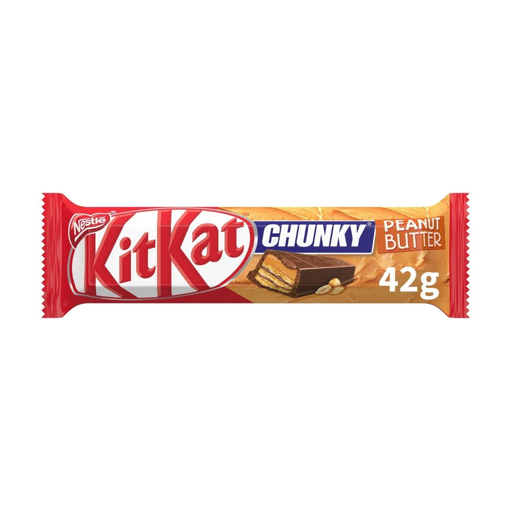 Кит-Кат ЧАНКИ PEANUT Butter с арахисовым маслом 42-гр.1/24шт — фото 1