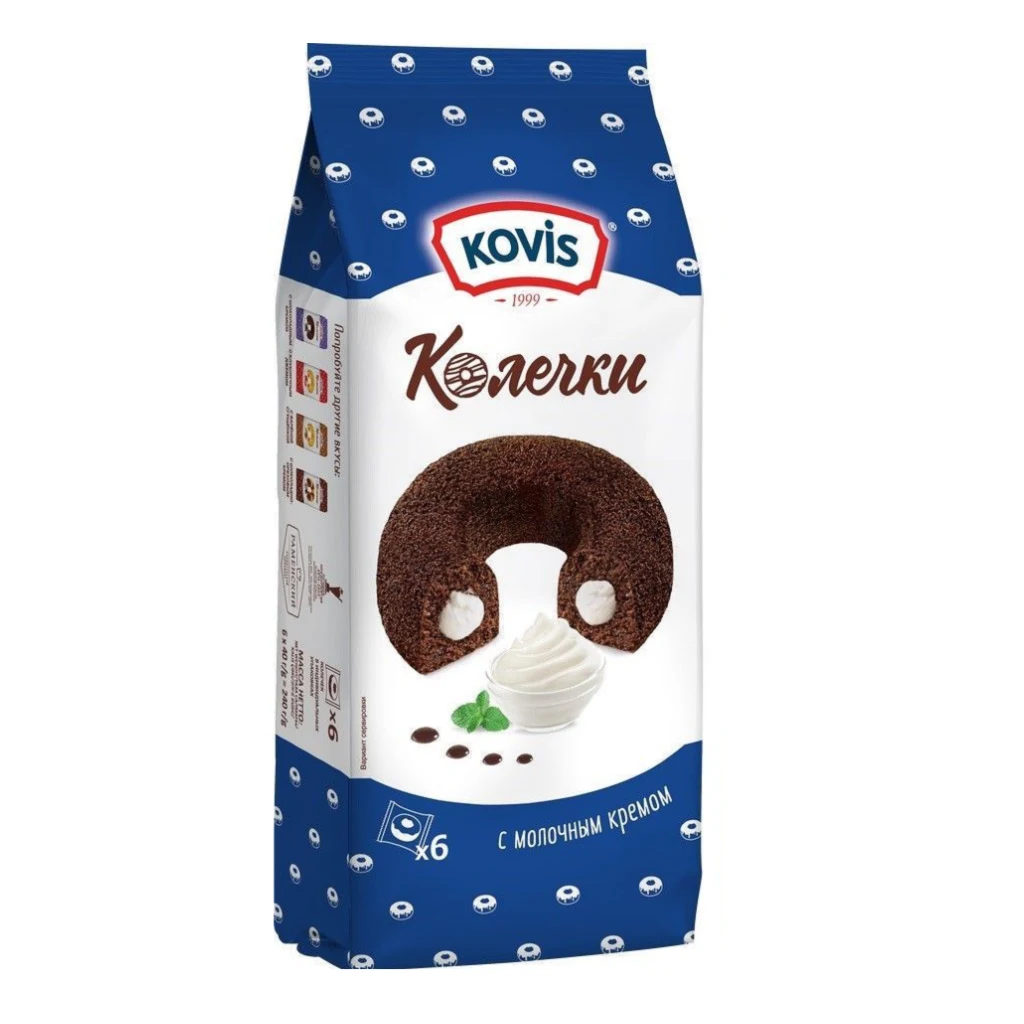 Колечко Ковис в ассортименте 40гр.1бл/36шт — фото 1