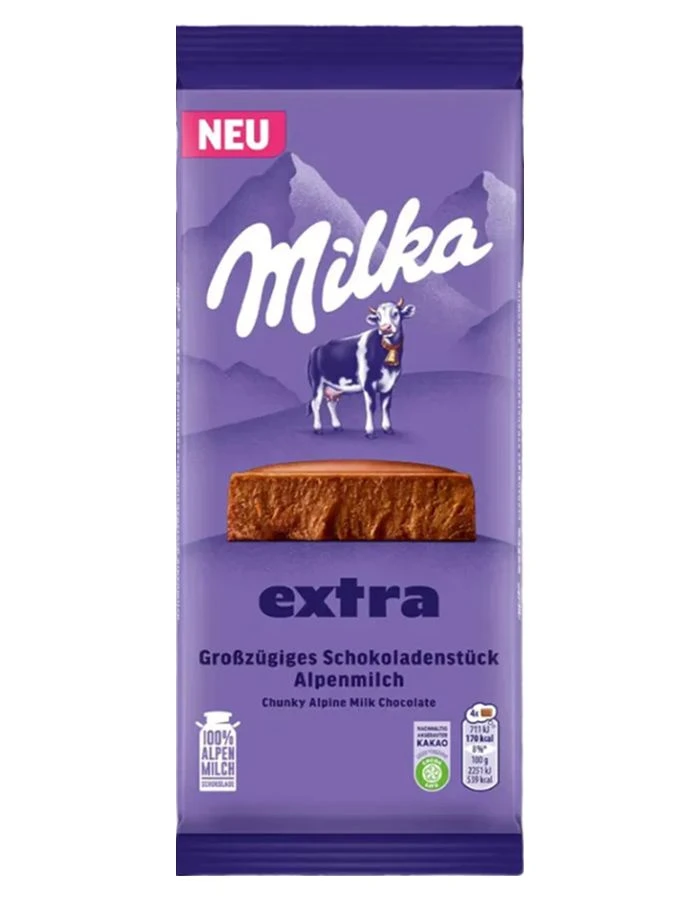 Шок. плитка Milka Extra Alpine Milk (Милка Альпин Милк) 190г (15) — фото 1