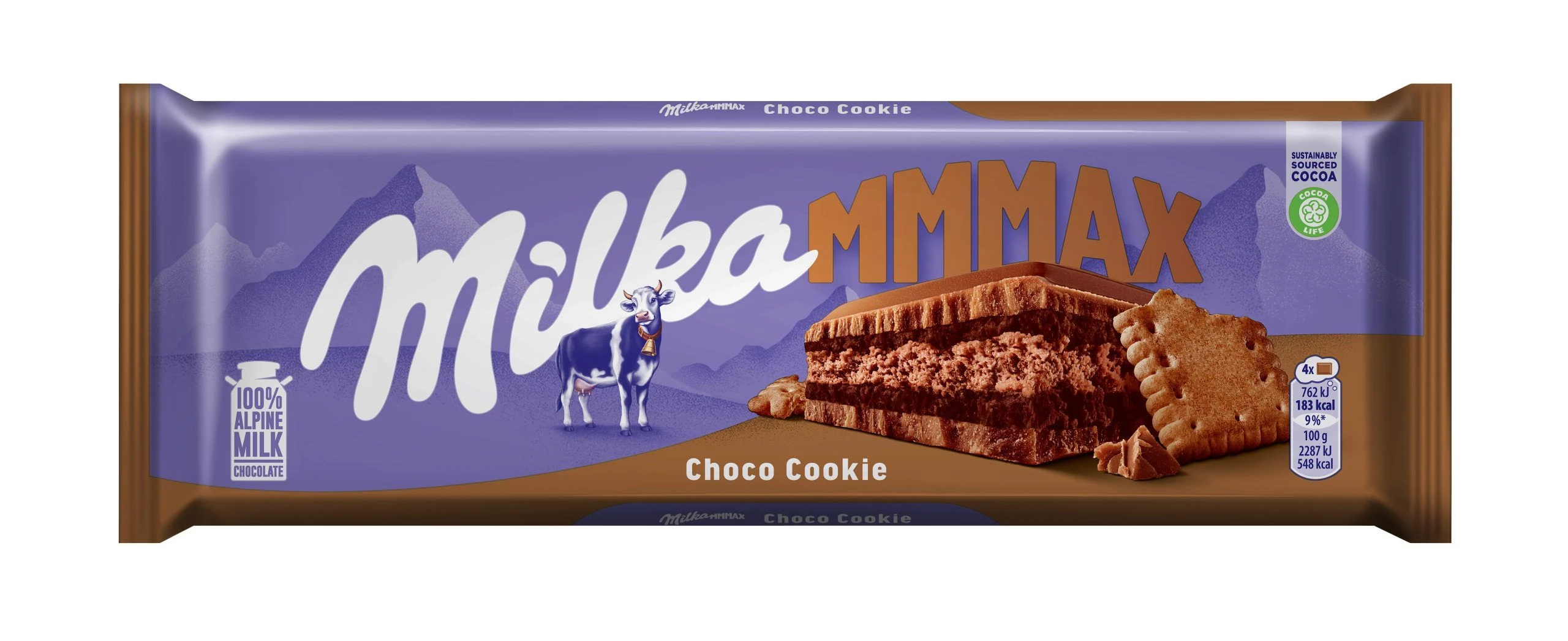 Milka MMMAX Choco Cookie (Милка Макс Чоко-Куки) 300г (12) — фото 1