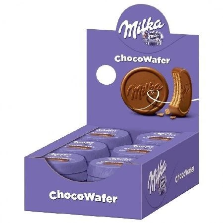 Milka Choco Wafer (Милка Печенье Чоко Вафер) 30гр (30)*4 — фото 1