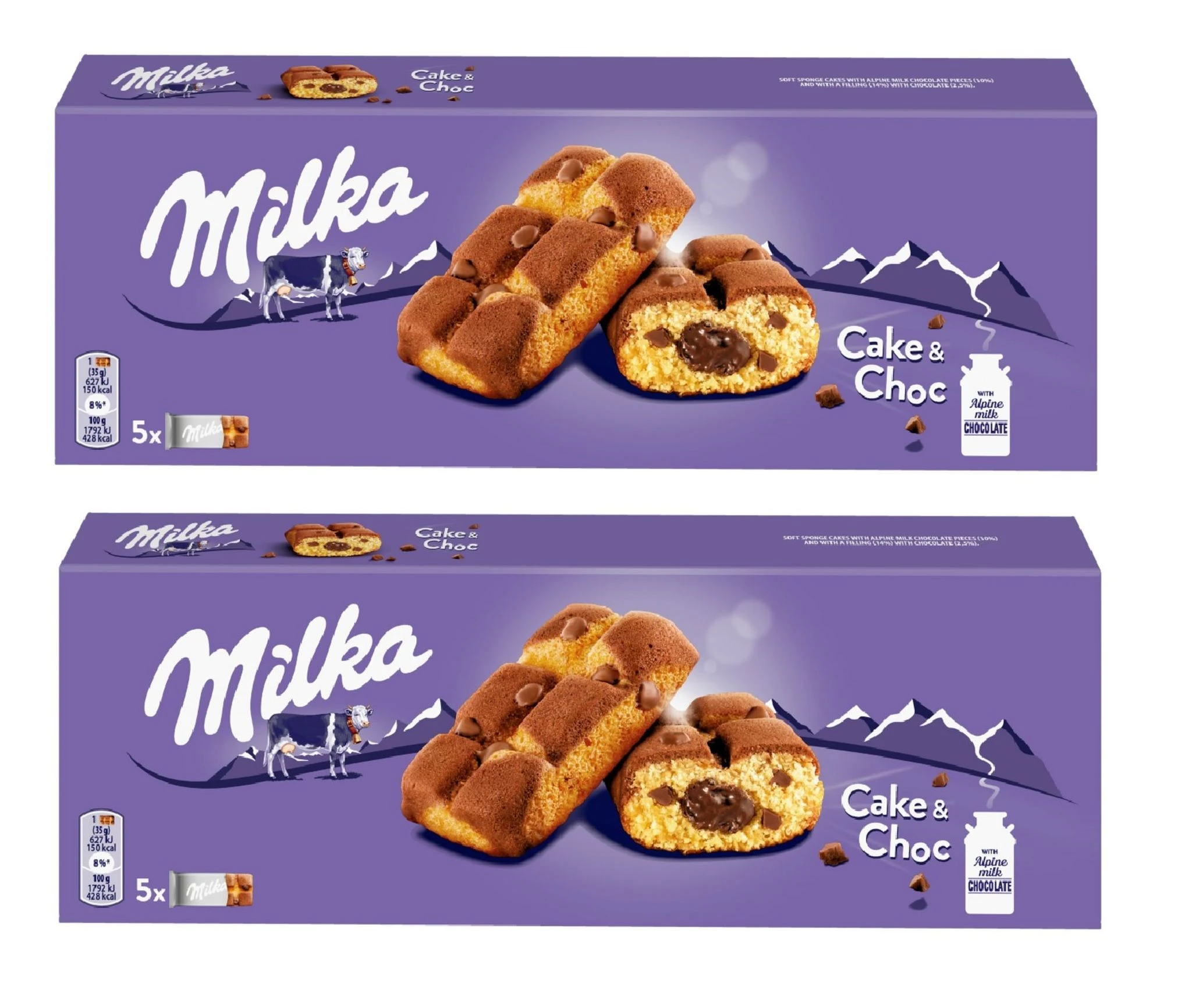 Milka Cake&Choc (Милка Бисквит Кейк-Чок) 175г (14) — фото 1