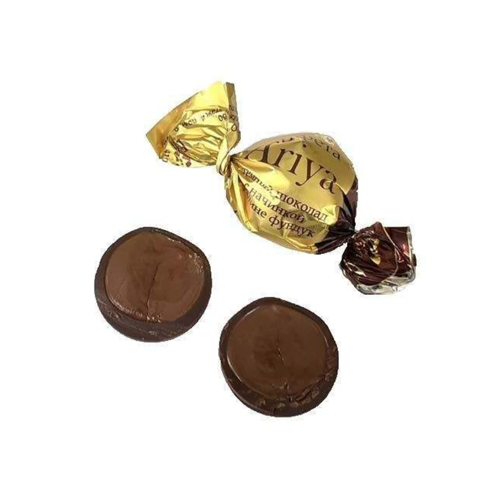 Конф.Черная любовь тёмн шок с пралине фундук 2-кг (Lux Candy) — фото 1