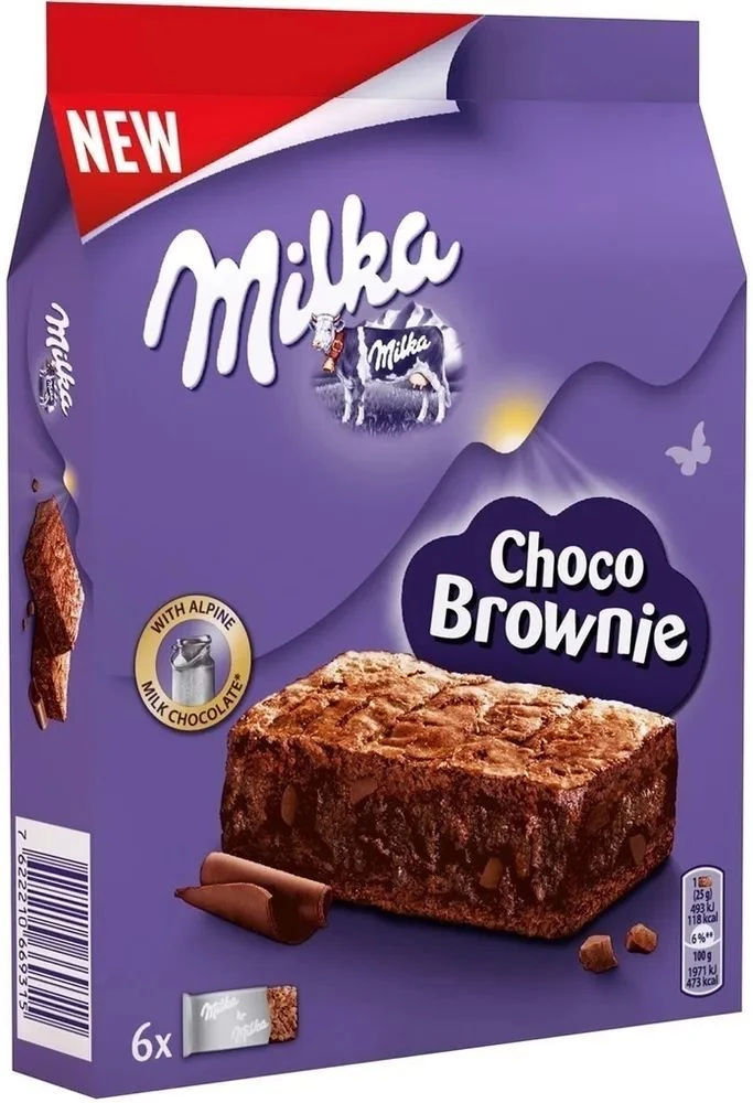 Milka Choco Brownie (Милка Бисквит Чоко Брауни) 150гр (13) — фото 1