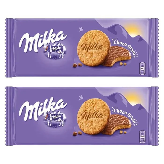 Milka Choco Grain (Милка Печенье Чоко Греин) 126г (20) — фото 1