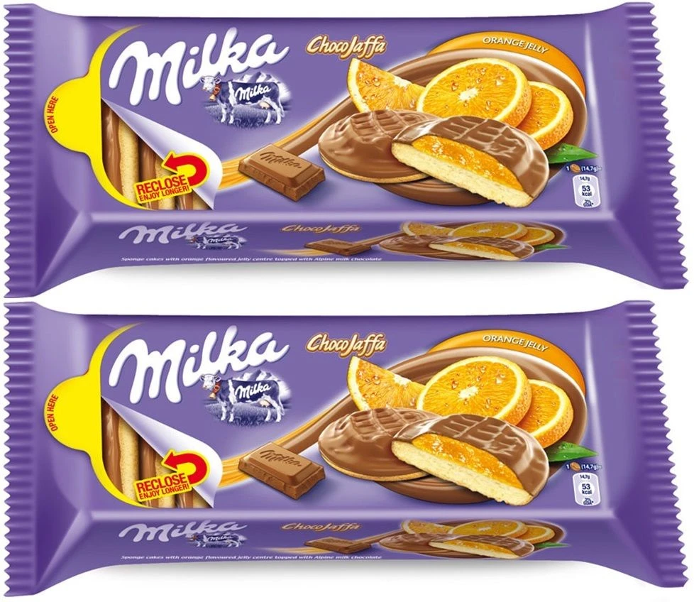 Milka Jaffa Orange (Милка Джафа Апельсин) 147г (24) — фото 1