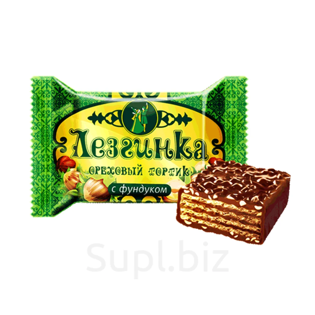 Конфеты Тортик Лезгинка Арахис 2,5кг (Маркосян) — фото 1