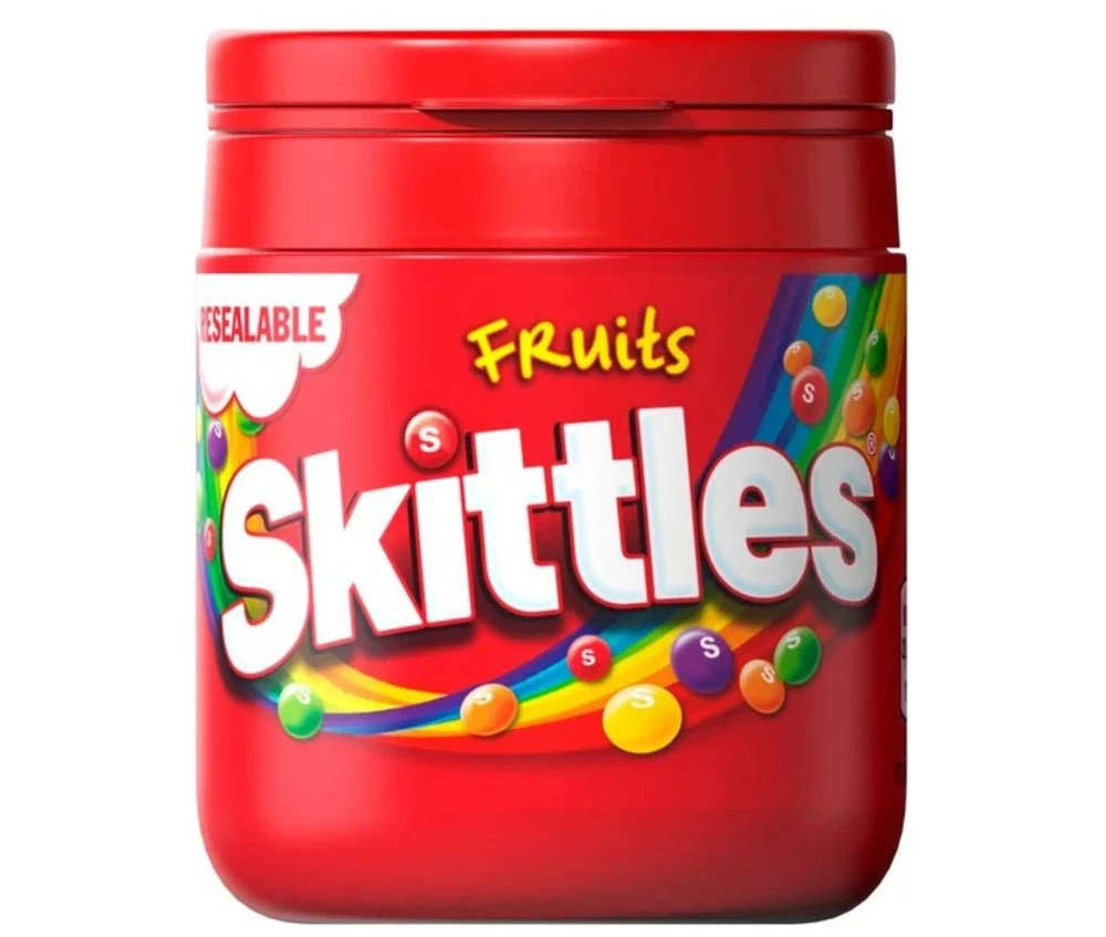 Skittles Fruits (Скитлс Фруктовый) 125г (6)*6
