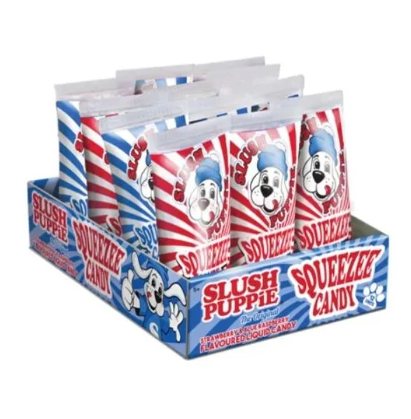 Slush Puppie Squeeze Candy (Конфета в тюбике) 62мл (12)*6