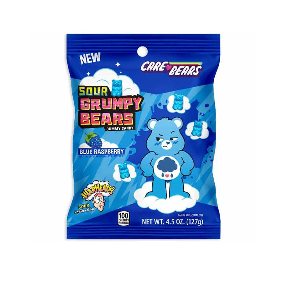 Warheads Grumpy Bears (Вархедс кислые жев конфеты) 99г
