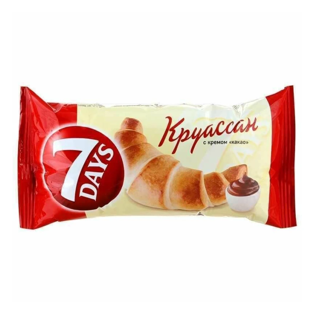 Круасаны "7 days" Штучно 110-гр 18 шт Ассорти — фото 1