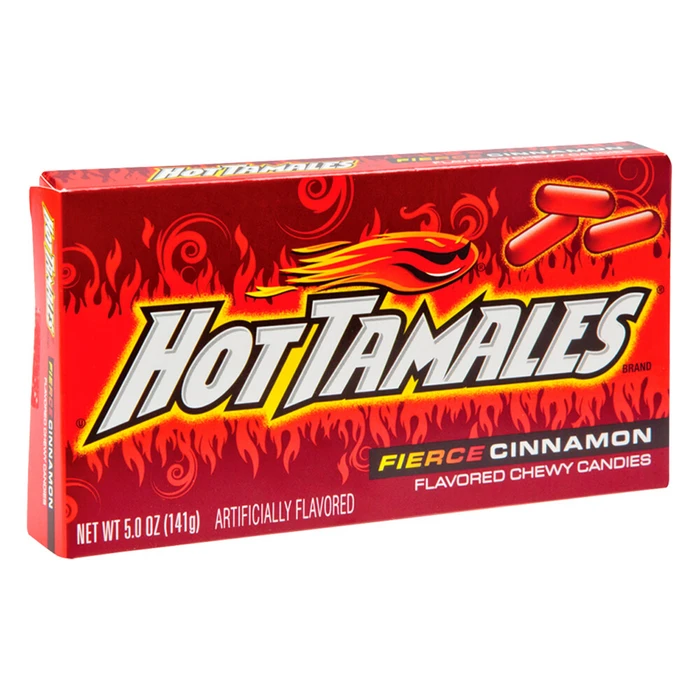 Hot Tamales Fierce Cinnamon (Конфеты Хот Тамалес с корицей) 120г (12) — фото 1