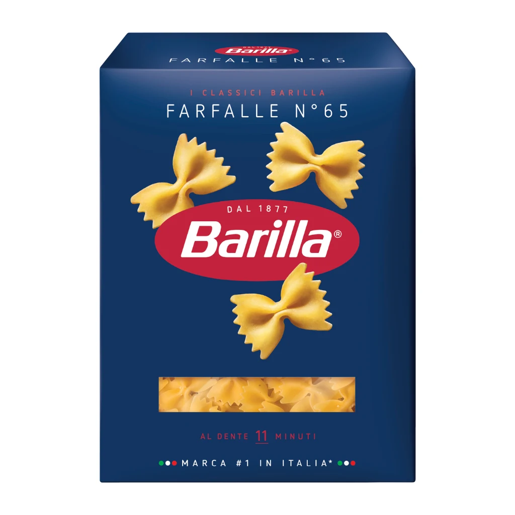 Мак. Barilla Фарфалле №65 12шт.*500 гр. — фото 1