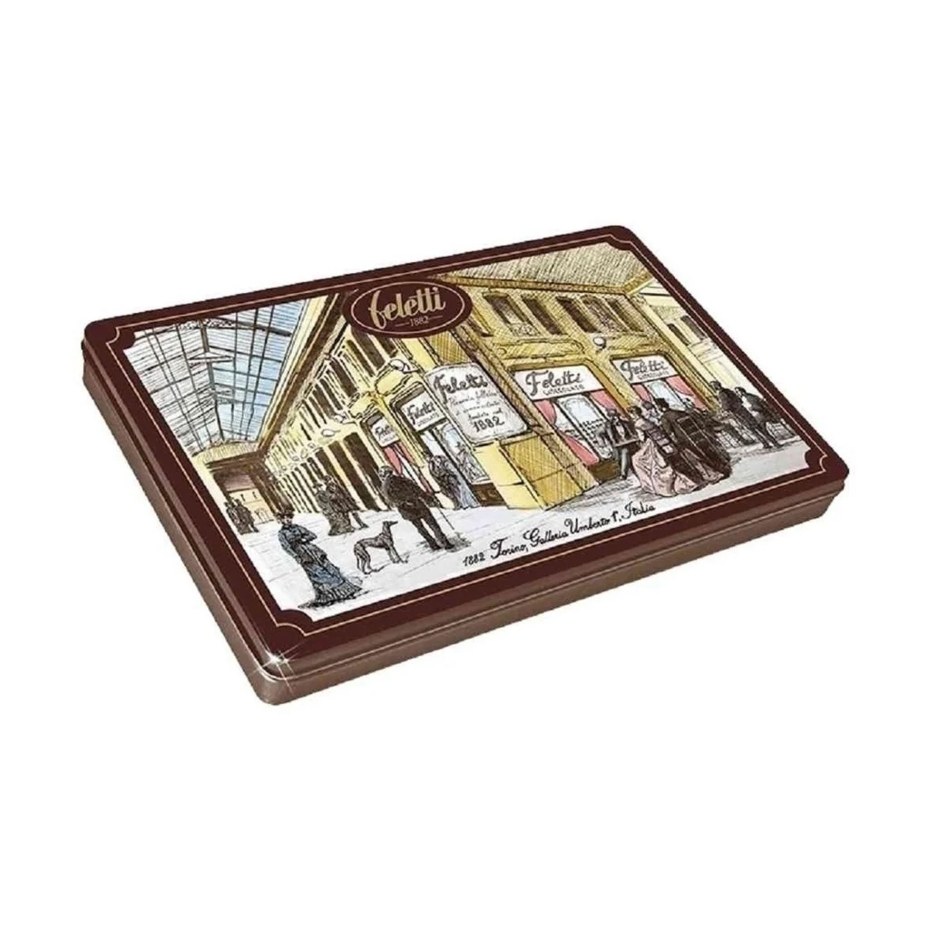 Ассорти конфет Galleria Umberto l с начин амаретто,апельсин.орех 300-гр.1/8шт (Фелетти,Италия) — фото 1
