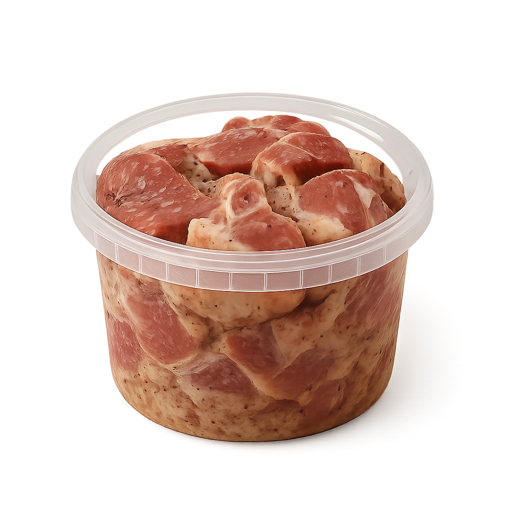 Шашлык из Баранины Маринованная в Ведре (задок и Корейка)